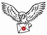 Hedwig Transparent Freebie Huge Clipartmag Clipartkey Owls Outlines sketch template