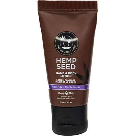 earthly body hemp seed hand and body lotion 1 fl oz 30