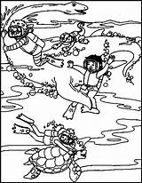 Bus Magic School Coloring Pages Under Water Book sketch template
