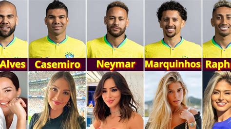 Brazil Football Players Wives And Girlfriends Youtube