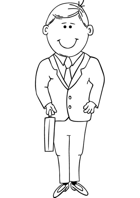 coloring clipart man picture  coloring clipart man