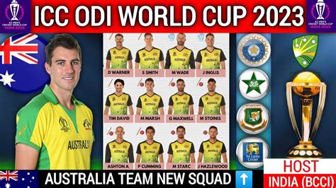 Icc World Cup 2023 Australia Team Probable 15 Members Squad List