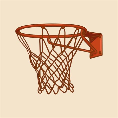 premium vector image   basketball ring basketball