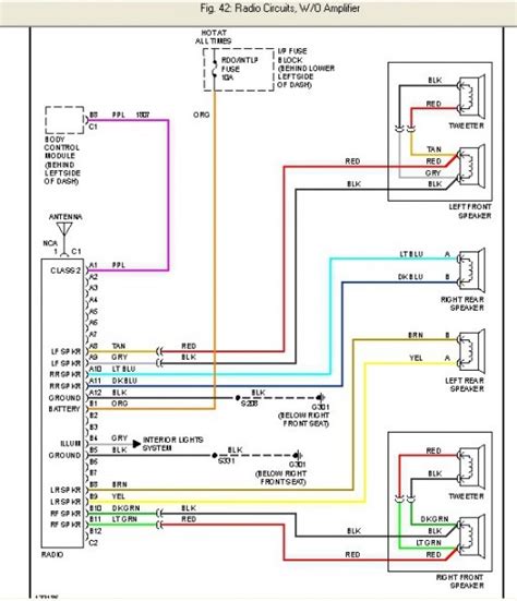 cavalier stereo wiring diagram