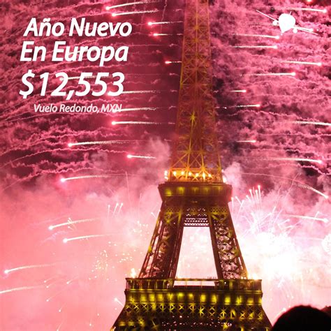 europa en ano nuevo opciones  londres paris madrid  barcelona desde  vuelax