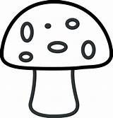 Mushrooms Mushroom Webstockreview sketch template