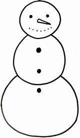 Snowman Printable Template Printables Cut Paper Crafts Blank Coloring Simple Pages Craft Clipart Outs Christmas Snow Handprint Drawn Hand Snowmen sketch template