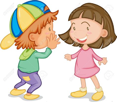 clipart children talking   cliparts  images  clipground