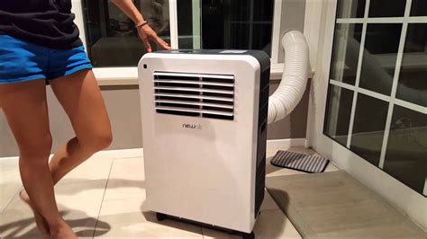 install  portable air conditioner newair ac  youtube