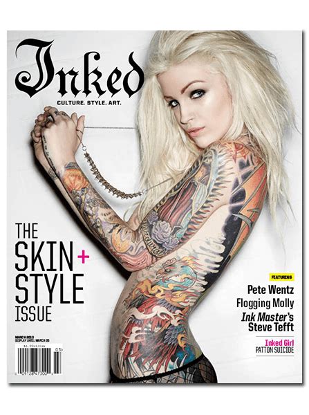 inked magazine the skin and style issue patton suicide