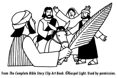 coloring pages  palm sunday coloring home