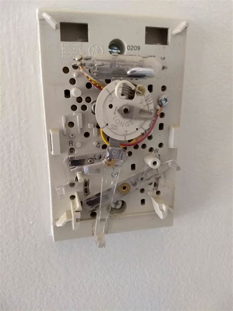 thermostat honeywell mercury themostat  wire replace  digitalprogrammable home