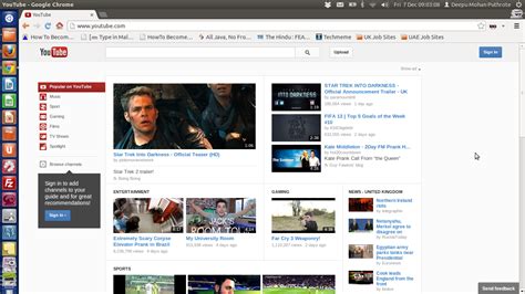 youtube redesign   focused  subscriptions