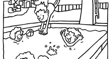 summer pool coloring pages   print   coloring pages