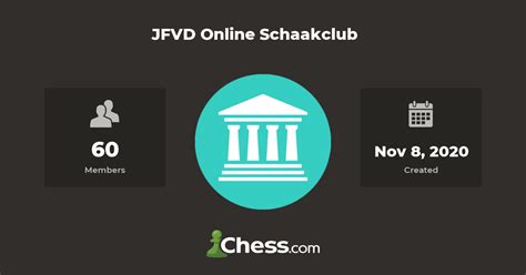 jfvd  schaakclub chess club chesscom