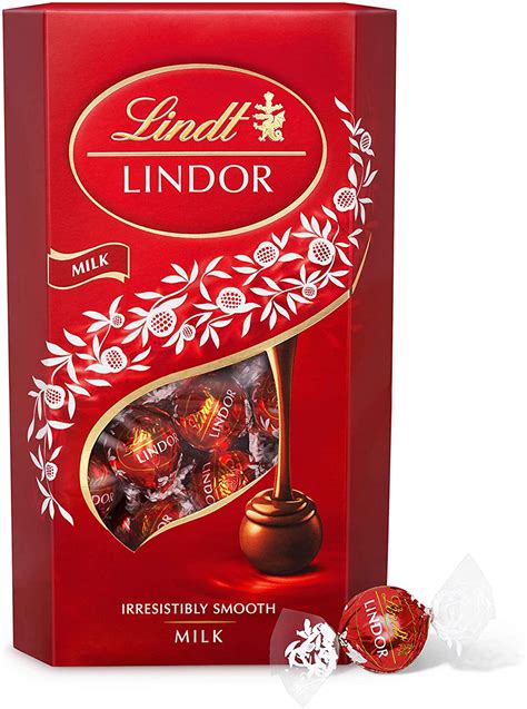 confectionery items lindt lindor milk chocolate