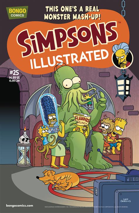 Comics Review Simpsons Illustrated 25 Bubbleblabber