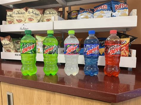 exclusive mountain dew flavors    find  campus times