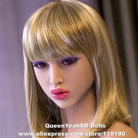 head for silicone real sex dolls oral love doll heads sexy toys can fit