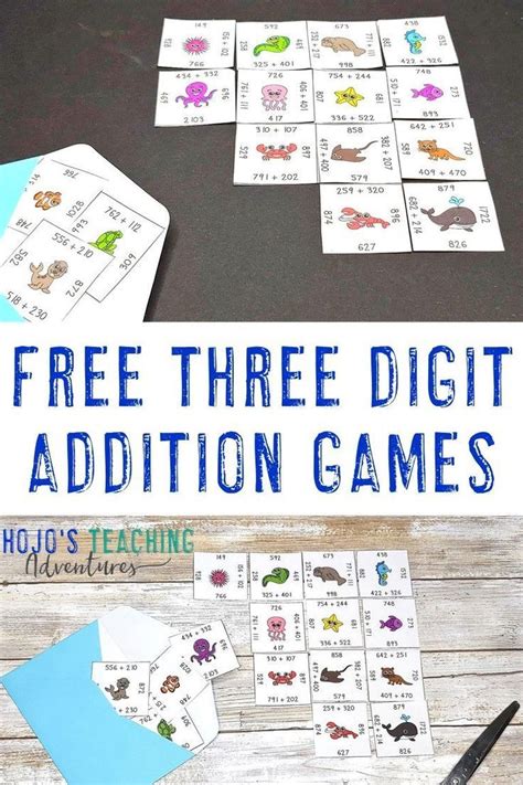 Print And Digital Addition Math Puzzles Hojo S Teaching Adventures