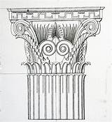 Corinthian Column Apollo Temple Drawing Greek Epicurius Bassae Sketch Capital Architecture Classical Drawings Orders Study Institute Paintingvalley Its Acanthus Roman sketch template