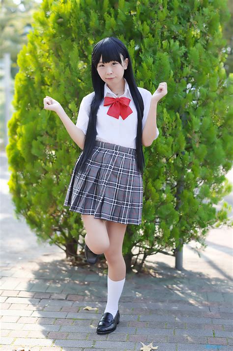 Blouse Cosplay Kneesocks Pleated Skirt Sakuya School