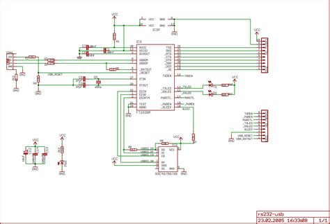 rs serial  usb converter cable circuit schematic wiring flow
