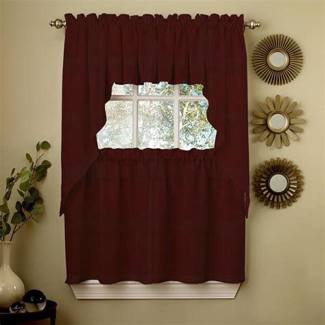 swag valance kitchen curtains window treatments design ideas