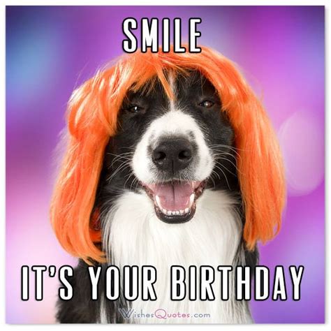 smile   funny birthday messages