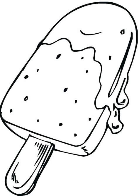printable ice cream coloring pages