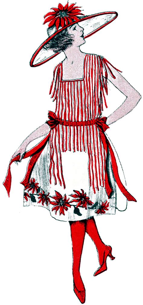 vintage christmas costume lady the graphics fairy