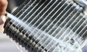 clean evaporator coil  removing   steps
