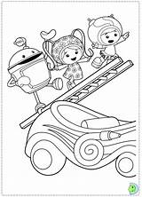 Coloring Umizoomi Dinokids Pages Print Close sketch template