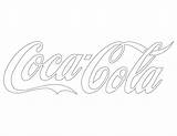 Stencils Coke Template Logotipos String Designlooter Colorir sketch template