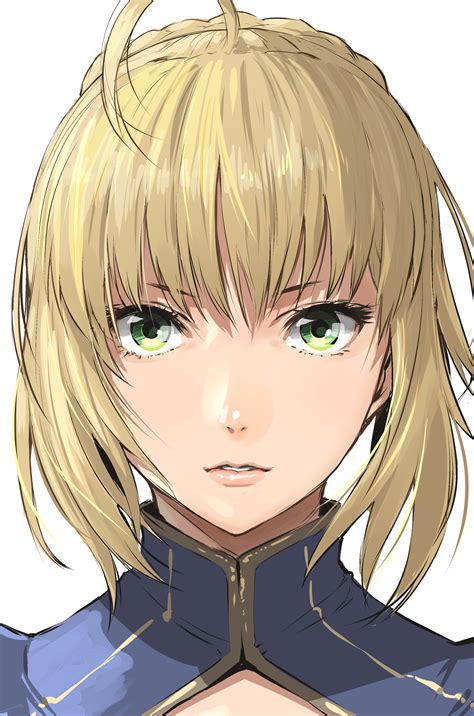 Artoria Pendragon And Saber Fate And 1 More Drawn By