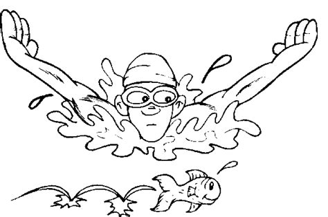 olympic swimming coloring pages swimming coloring pages  diving