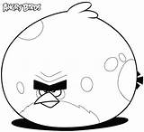 Angry Coloring Bird Red Getcolorings Big sketch template