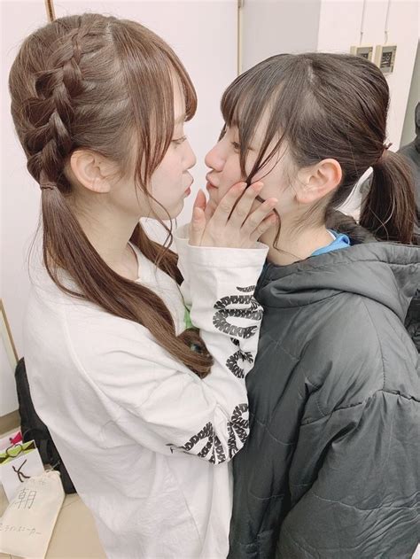Lesbian Couple ♀️ Lesbian Girls Cute Lesbian Couples Cute Japanese Girl