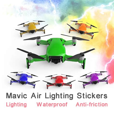 pvc waterproof sticker  dji mavic air drone body shell protection quadcopter camera drone