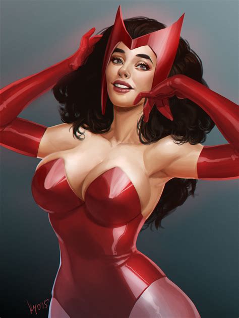 Scarlet Witch By April Hentai Foundry