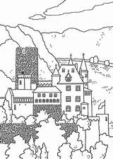 Coloring Pages German Castles Castle Great Adults Book Germany Katz Adult Color Popular Getcolorings Print sketch template