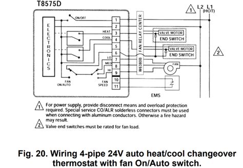 wire thermostat wiring diagram    honeywell pc installed  home  thermostat