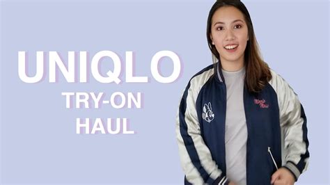 Uniqlo Try On Haul Hannah Dv Youtube