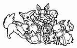 Coloring Pages Jolteon sketch template