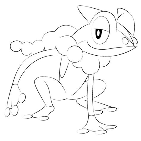 frogadier pokemon  coloring pages xcoloringscom