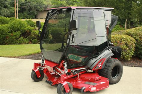 expanded premium air conditioned cab   ferris isx   turn mower