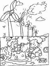 Windmolen Windmolens Kleurplaten Maak Persoonlijke Windmills Malvorlage Erstellen Kalender sketch template