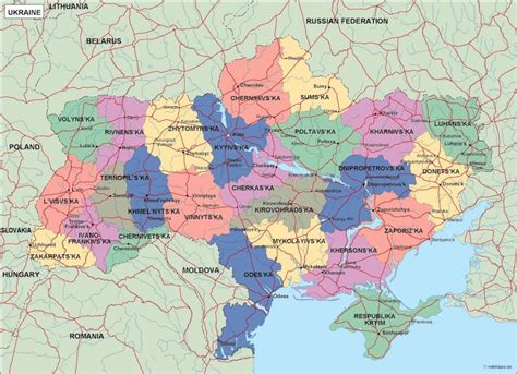 ukraine political map order   ukraine political map