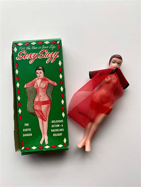 Vintage 1960s Sexy Suzy Exotic Dancer Toy Doll Novelty T Etsy
