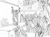 Supercoloring Prophet Israelites Micah Exhorts sketch template